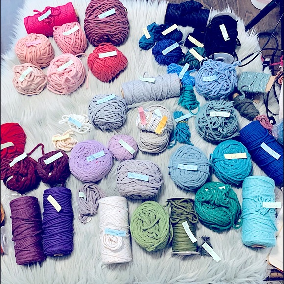 MaCrAmÈ MoDeRn CoTToN KnOttEd EaRriNg StUdS« WoVeN KnOttEd »ClAsSiC bOhO sTyLe« - Picture 5 of 14